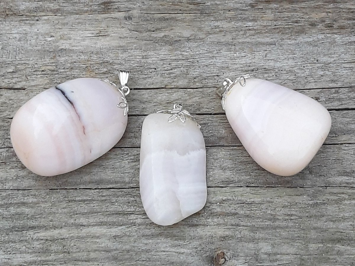 Edelsteen Mangano Calciet hanger - XL